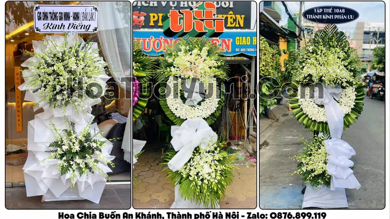 Đặt Vòng Hoa Đám Tang Tại Xã An Khánh, Thành phố Hà Nội