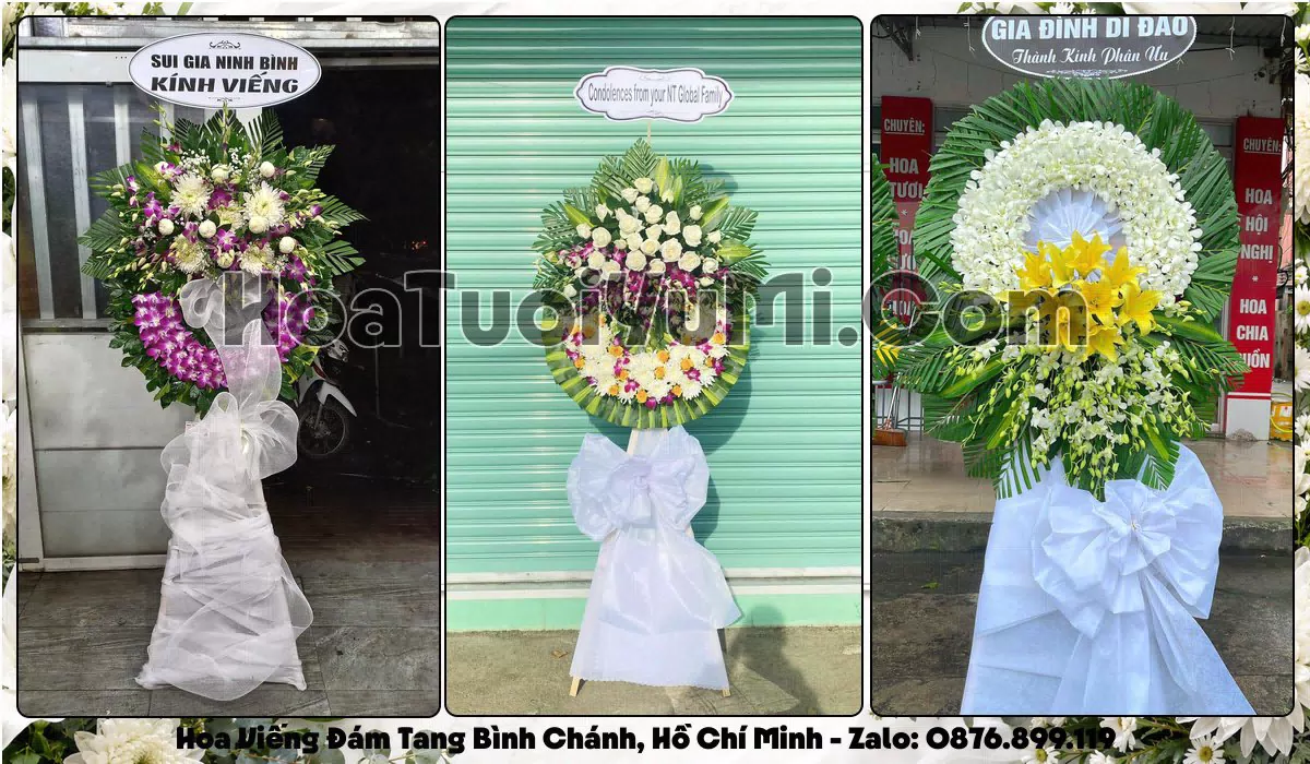 Đặt Vòng Hoa Đám Tang Tại Xã Bình Chánh, Thành phố Hồ Chí Minh