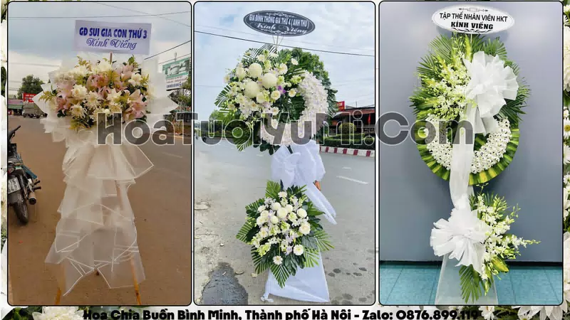 Đặt Vòng Hoa Đám Tang Tại Xã Bình Minh, Thành phố Hà Nội