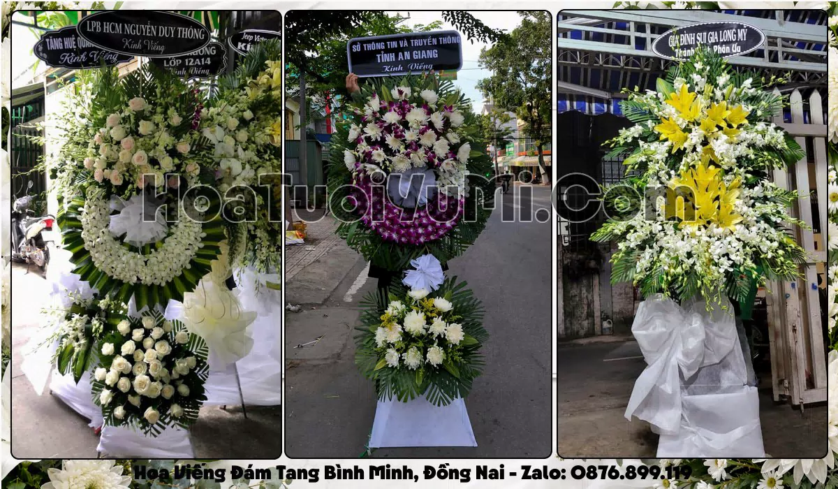 Kệ hoa tang lễ giao tận nơi tại Xã Bình Minh