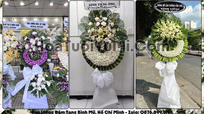 Đặt Vòng Hoa Đám Tang Tại Xã Bình Mỹ, Hồ Chí Minh