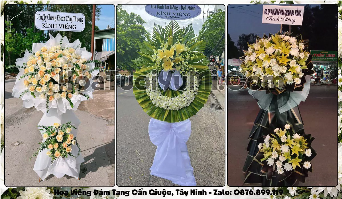 hoa tang lễ Xã Cần Giuộc Tây Ninh