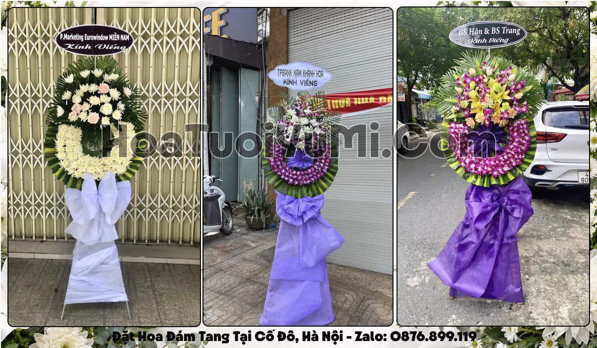 Đặt Vòng Hoa Đám Tang Tại Xã Cổ Đô, Thành phố Hà Nội