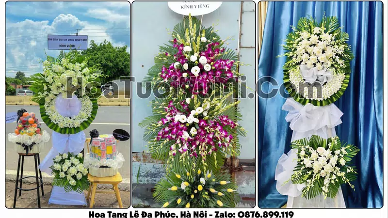 Đặt Vòng Hoa Đám Tang Tại Xã Đa Phúc, Thành phố Hà Nội