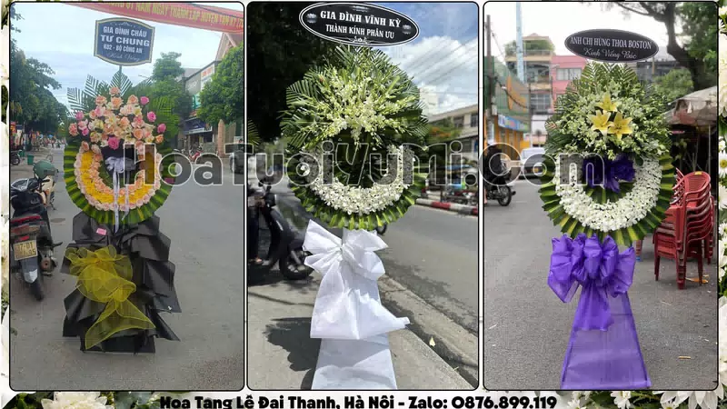 Đặt Vòng Hoa Đám Tang Tại Xã Đại Thanh, Thành phố Hà Nội
