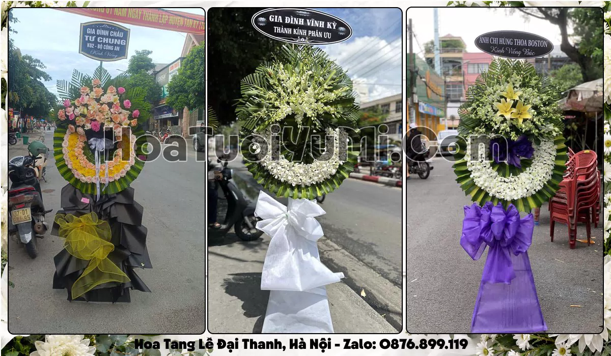 Đặt Vòng Hoa Đám Tang Tại Xã Đại Thanh, Thành phố Hà Nội