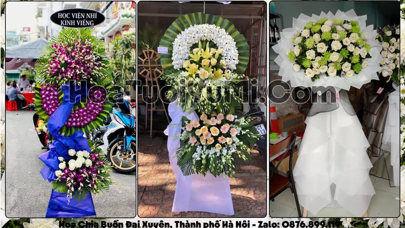 Đặt Vòng Hoa Đám Tang Tại Xã Đại Xuyên, Thành phố Hà Nội