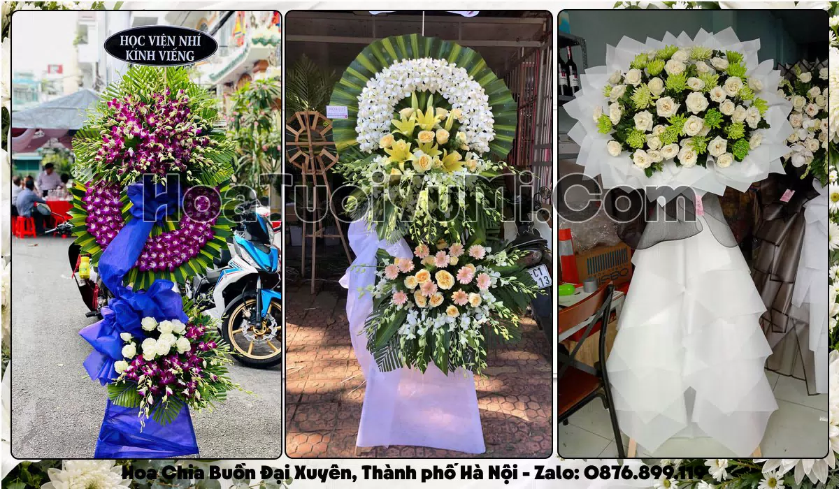 Đặt Vòng Hoa Đám Tang Tại Xã Đại Xuyên, Thành phố Hà Nội