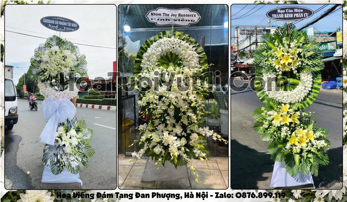 Kệ hoa tang lễ giao tận nơi tại Xã Đan Phượng, Thành phố Hà Nội