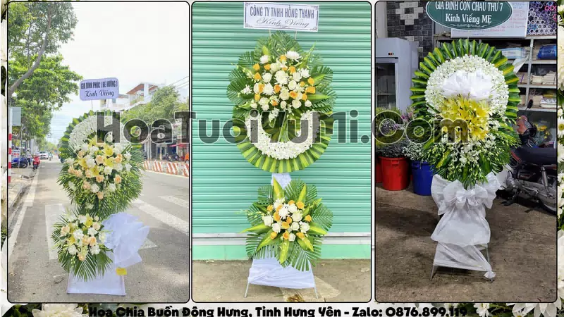 Đặt Vòng Hoa Đám Tang Tại Xã Đông Hưng, Tỉnh Hưng Yên