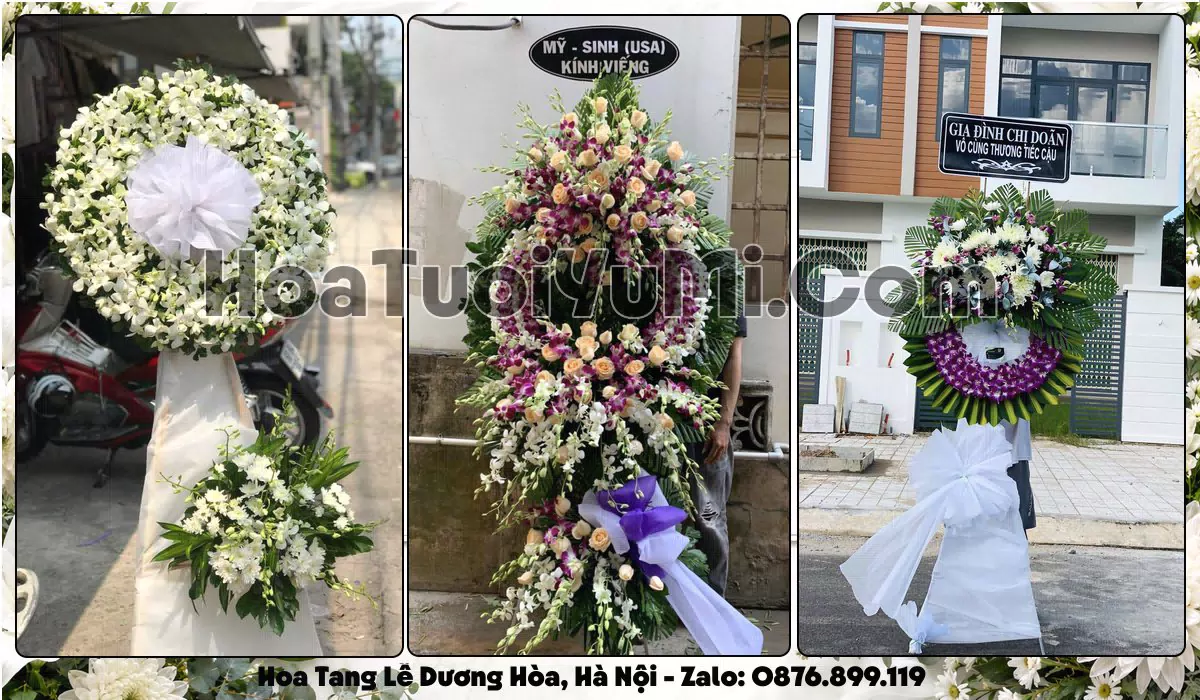 Đặt Vòng Hoa Đám Tang Tại Xã Dương Hòa, Thành phố Hà Nội