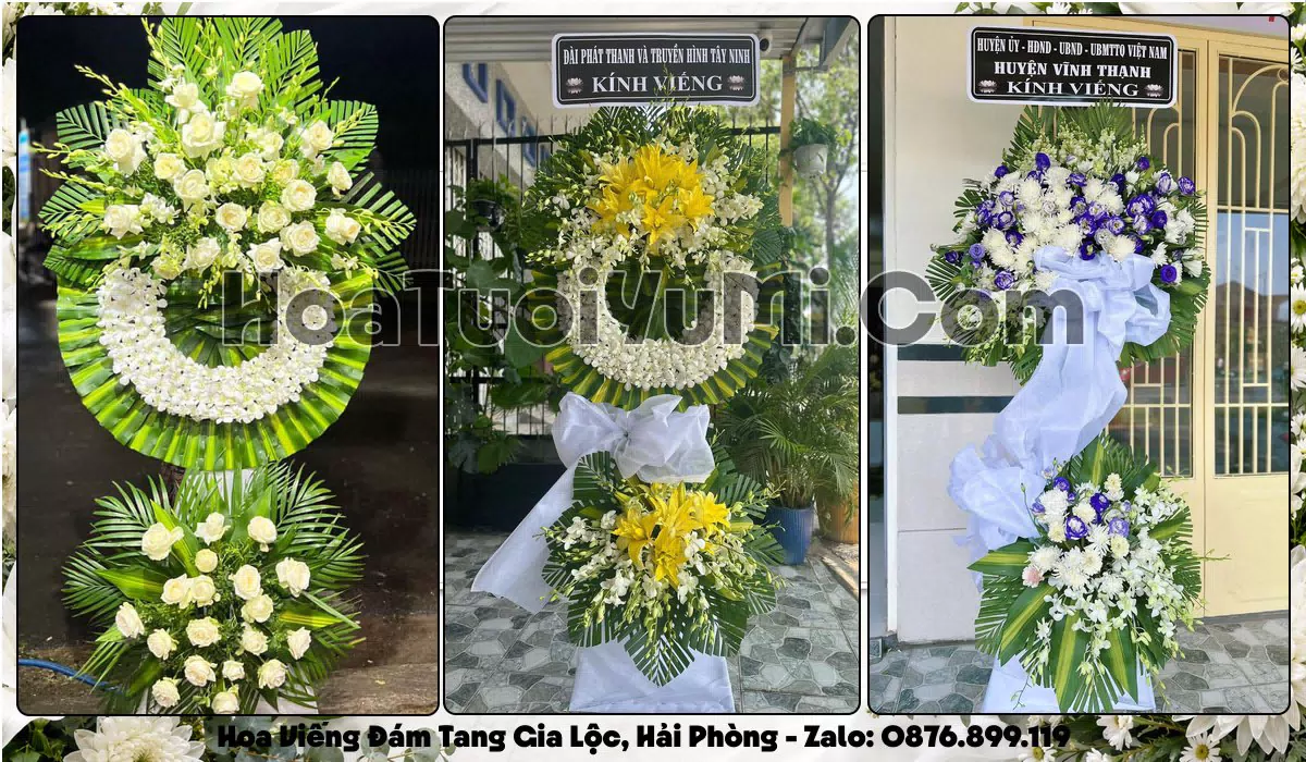Kệ hoa tang lễ giao tại Xã Gia Lộc