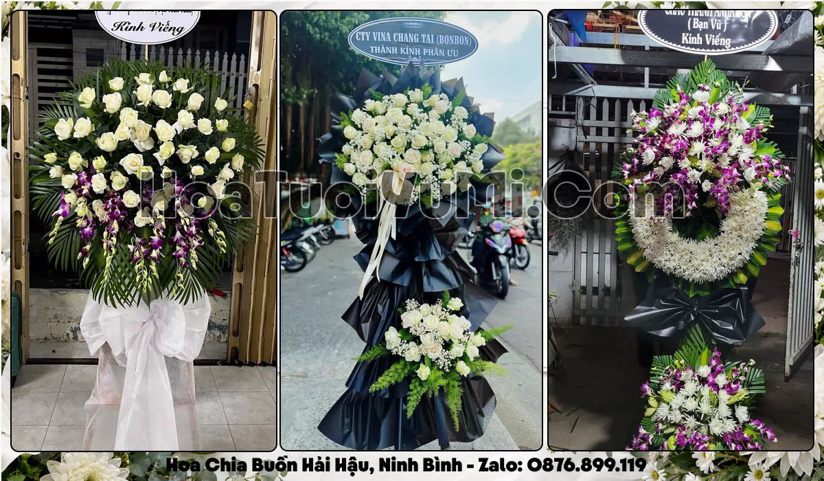 Đặt Vòng Hoa Đám Tang Tại Xã Hải Hậu, Tỉnh Ninh Bình
