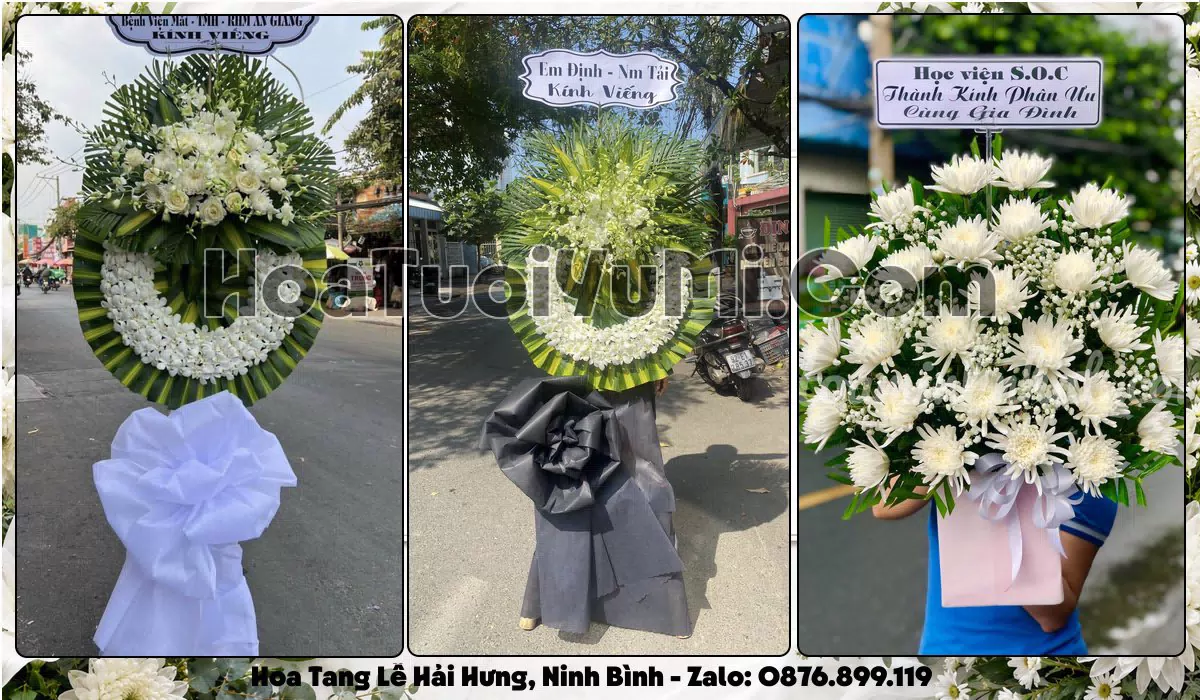 Kệ hoa tang lễ giao tại Xã Hải Hưng, Tỉnh Ninh Bình