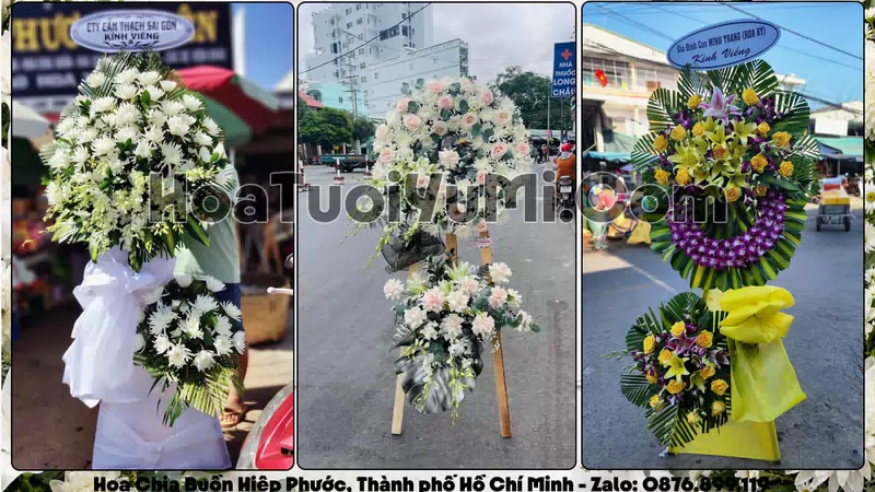 Đặt Vòng Hoa Đám Tang Tại Xã Hiệp Phước, Thành phố Hồ Chí Minh