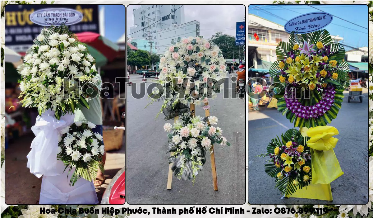 Đặt Vòng Hoa Đám Tang Tại Xã Hiệp Phước, Thành phố Hồ Chí Minh