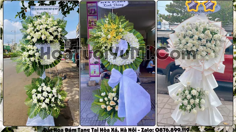Đặt Vòng Hoa Đám Tang Tại Xã Hòa Xá, Thành phố Hà Nội