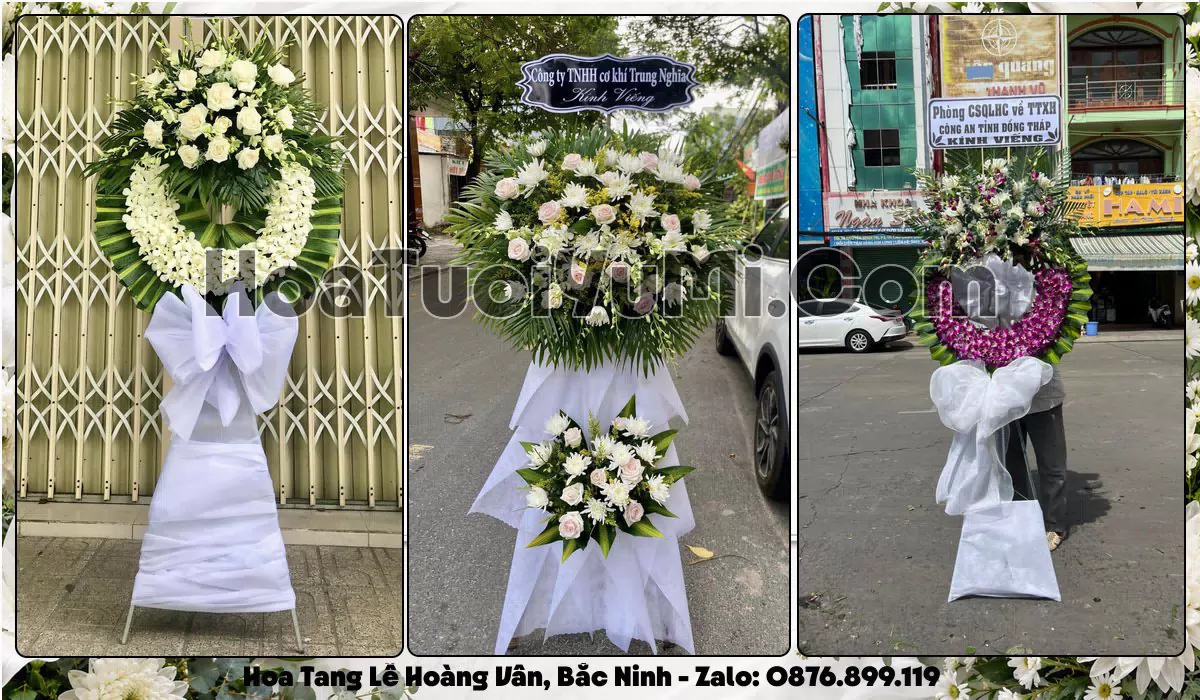 kệ hoa tang lễ Xã Hoàng Vân