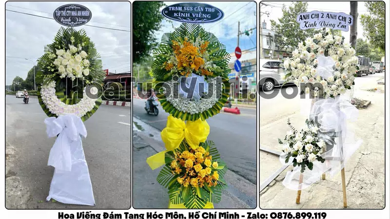 Đặt Vòng Hoa Đám Tang Tại Xã Hóc Môn, Hồ Chí Minh