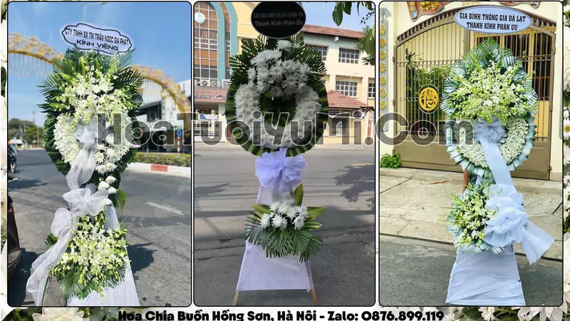 Đặt Vòng Hoa Đám Tang Tại Xã Hồng Sơn, Thành phố Hà Nội
