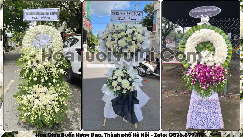Đặt Vòng Hoa Đám Tang Tại Xã Hưng Đạo, Thành phố Hà Nội