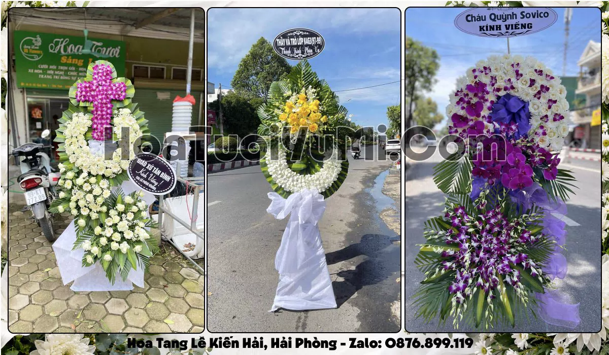 Đặt Vòng Hoa Đám Tang Tại Xã Kiến Hải, Thành phố Hải Phòng
