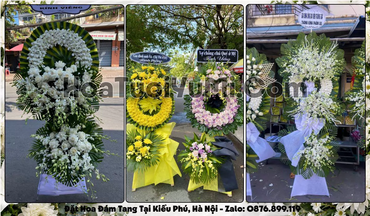 Kệ hoa tang lễ giao tại Xã Kiều Phú, Thành phố Hà Nội