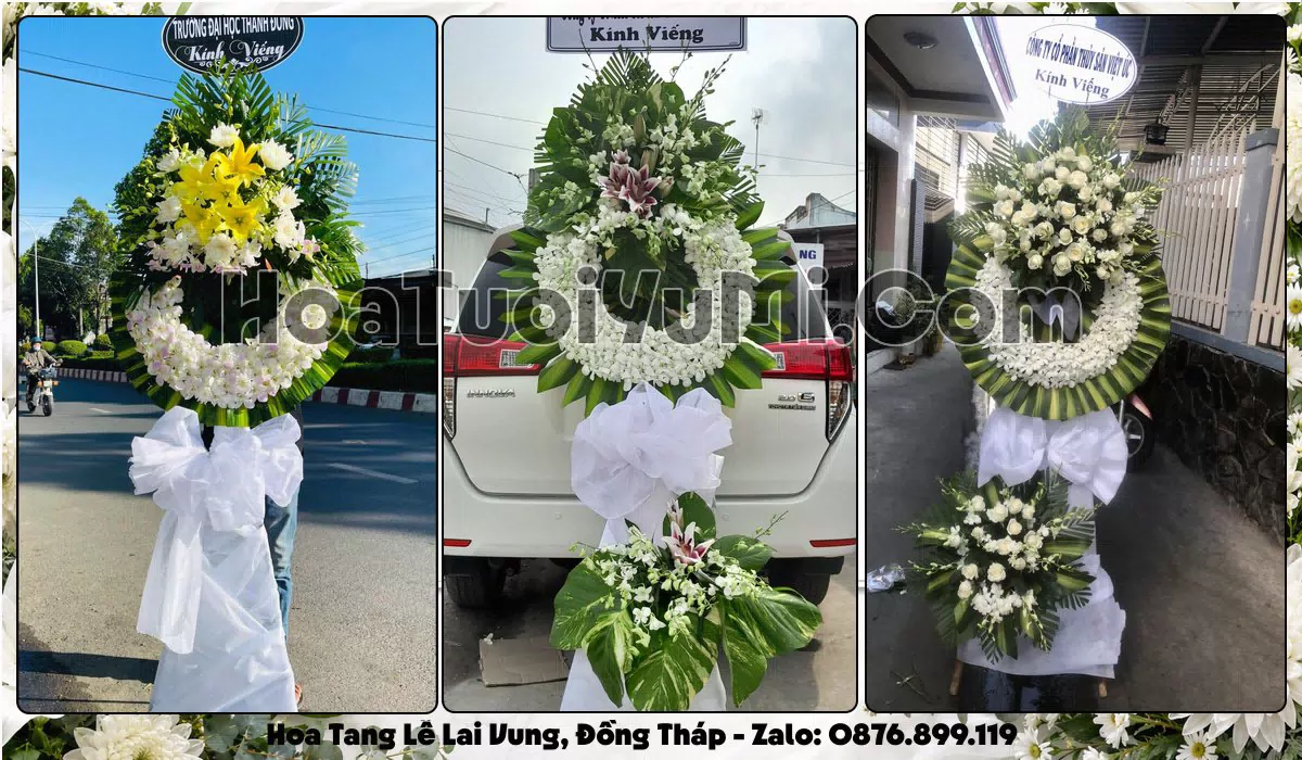 Kệ hoa tang lễ tại Xã Lai Vung, Tỉnh Đồng Tháp