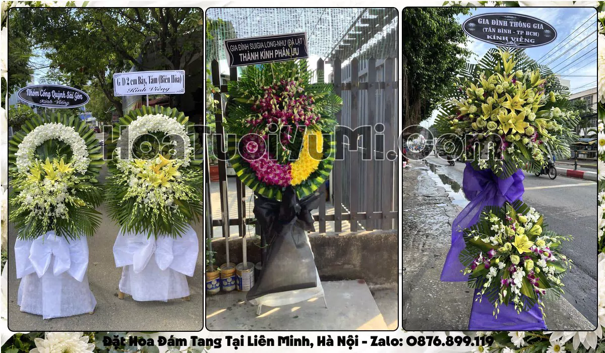 Đặt Vòng Hoa Đám Tang Tại Xã Liên Minh, Thành phố Hà Nội