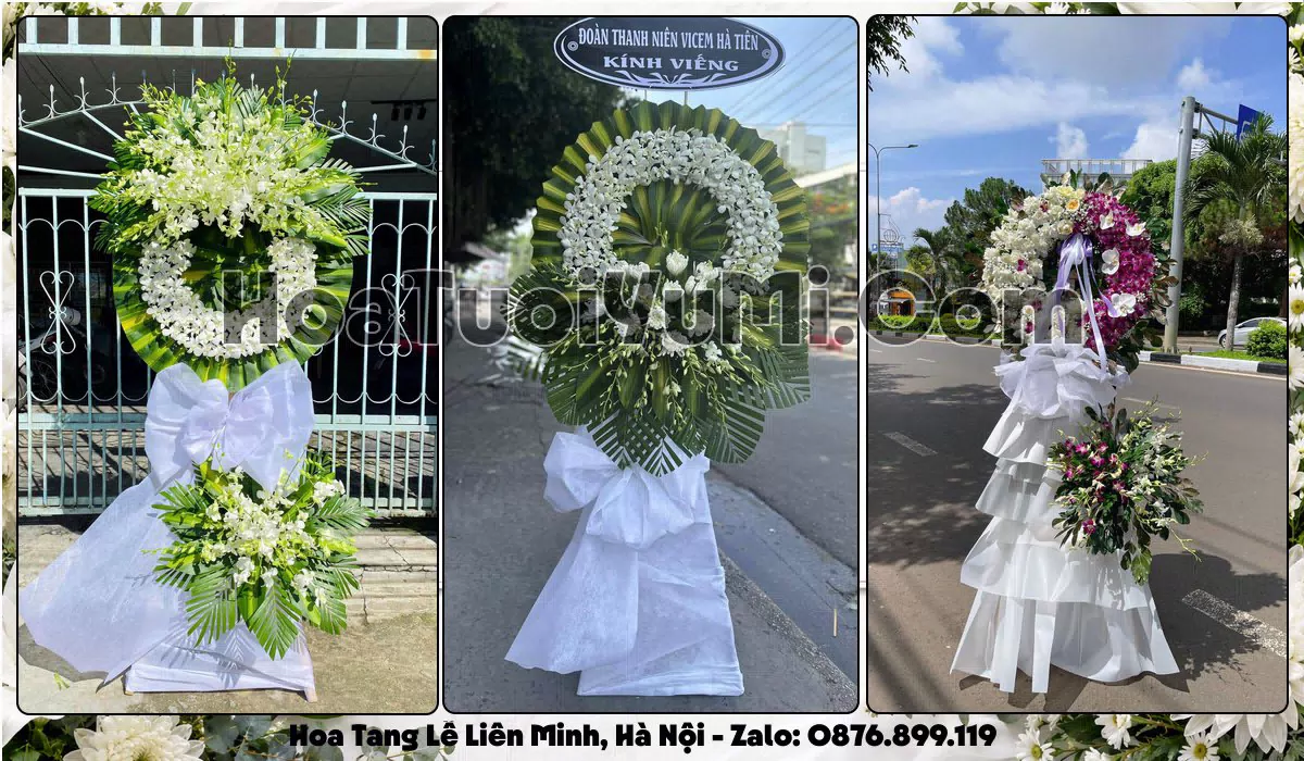 Kệ hoa tang lễ giao tại Xã Liên Minh