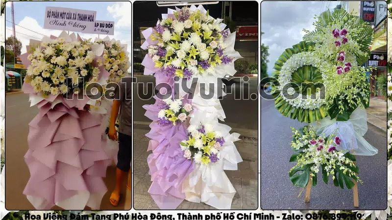 Đặt Vòng Hoa Đám Tang Tại Xã Phú Hòa Đông, Thành phố Hồ Chí Minh