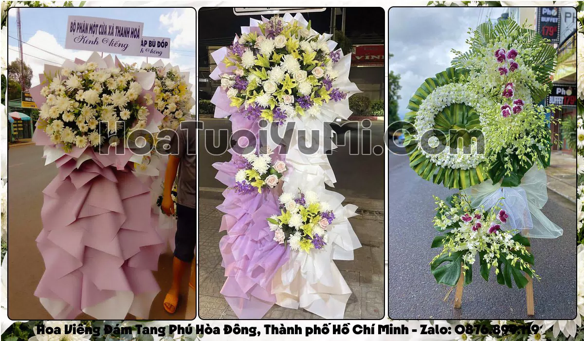 Đặt Vòng Hoa Đám Tang Tại Xã Phú Hòa Đông, Thành phố Hồ Chí Minh