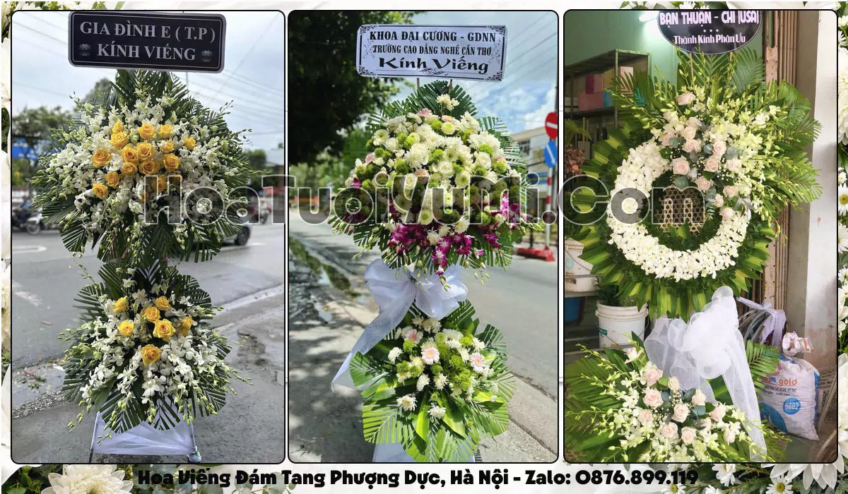 Đặt Vòng Hoa Đám Tang Tại Xã Phượng Dực, Thành phố Hà Nội