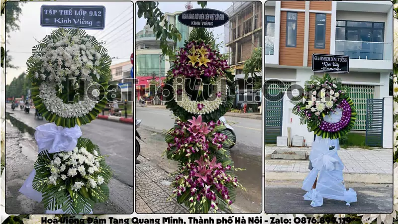 Đặt Vòng Hoa Đám Tang Tại Xã Quang Minh, Thành phố Hà Nội
