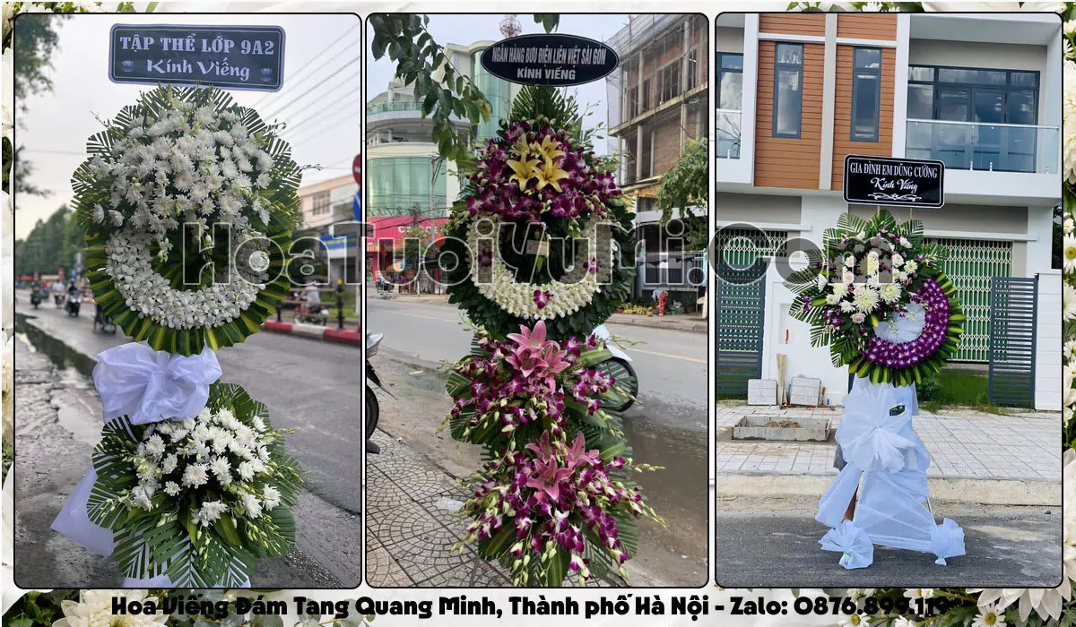 Đặt Vòng Hoa Đám Tang Tại Xã Quang Minh, Thành phố Hà Nội