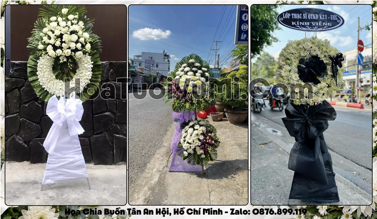 Đặt Vòng Hoa Đám Tang Tại Xã Tân An Hội, Thành phố Hồ Chí Minh