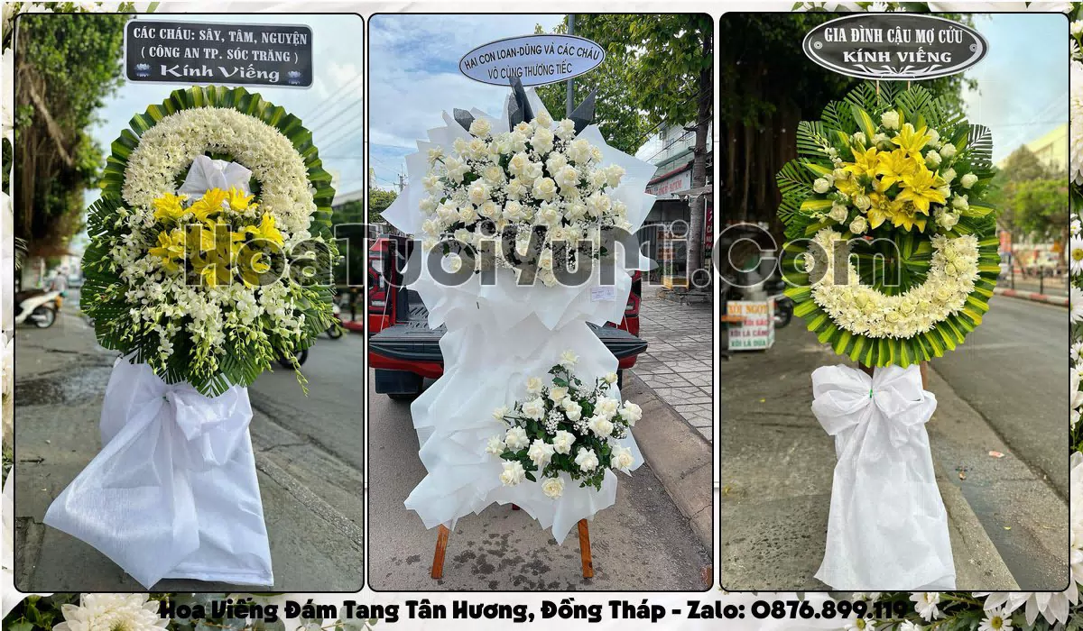 kệ hoa tang lễ tại Xã Tân Hương, Tỉnh Đồng Tháp