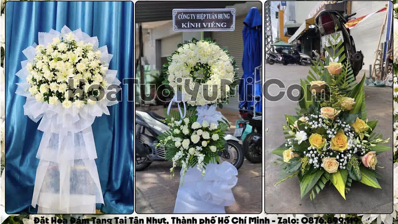 Đặt Vòng Hoa Đám Tang Tại Xã Tân Nhựt, Thành phố Hồ Chí Minh