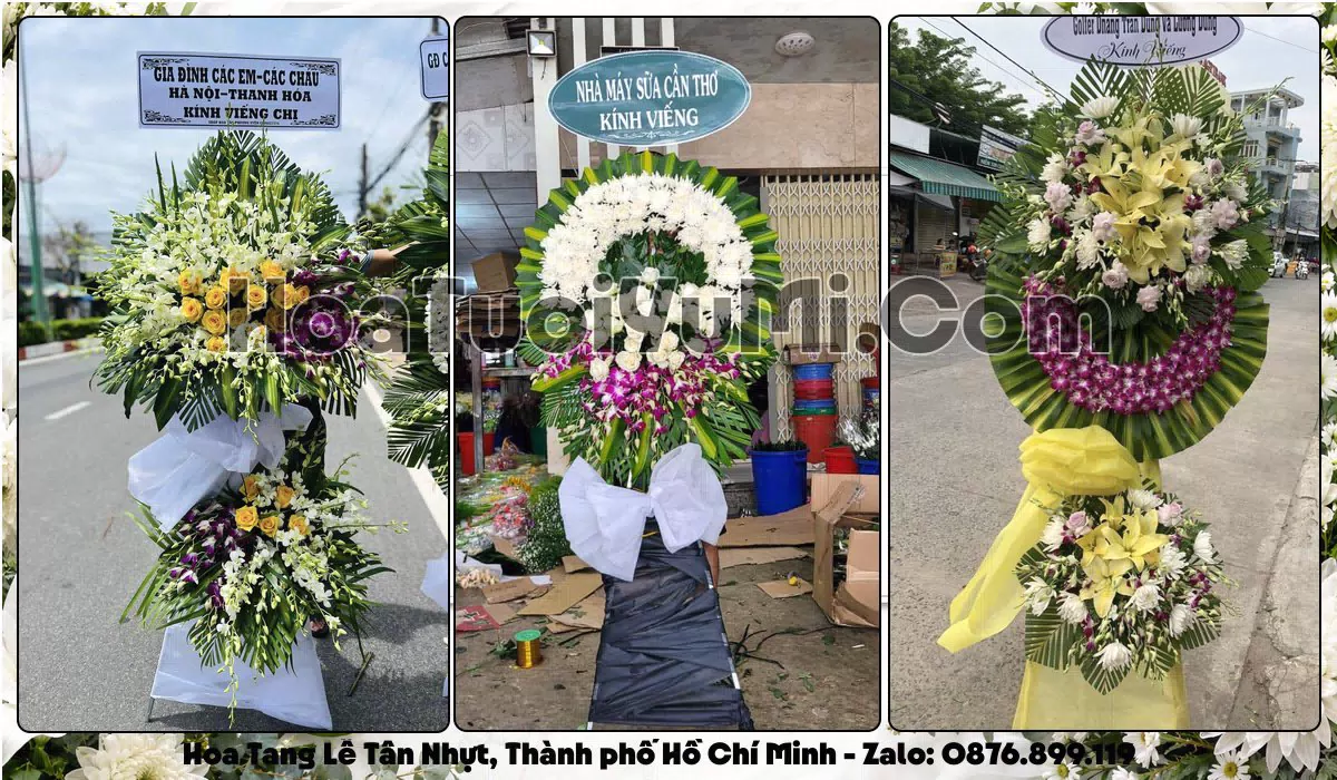 Kệ hoa tang lễ giao tận nơi tại Xã Tân Nhựt