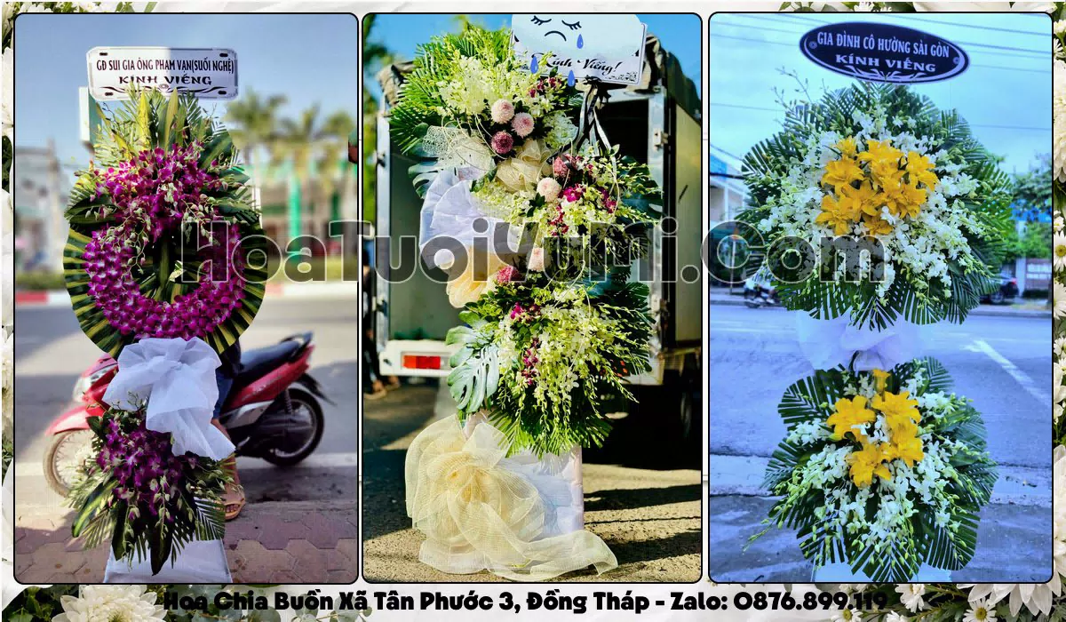 kệ hoa tang lễ Xã Tân Phước 3