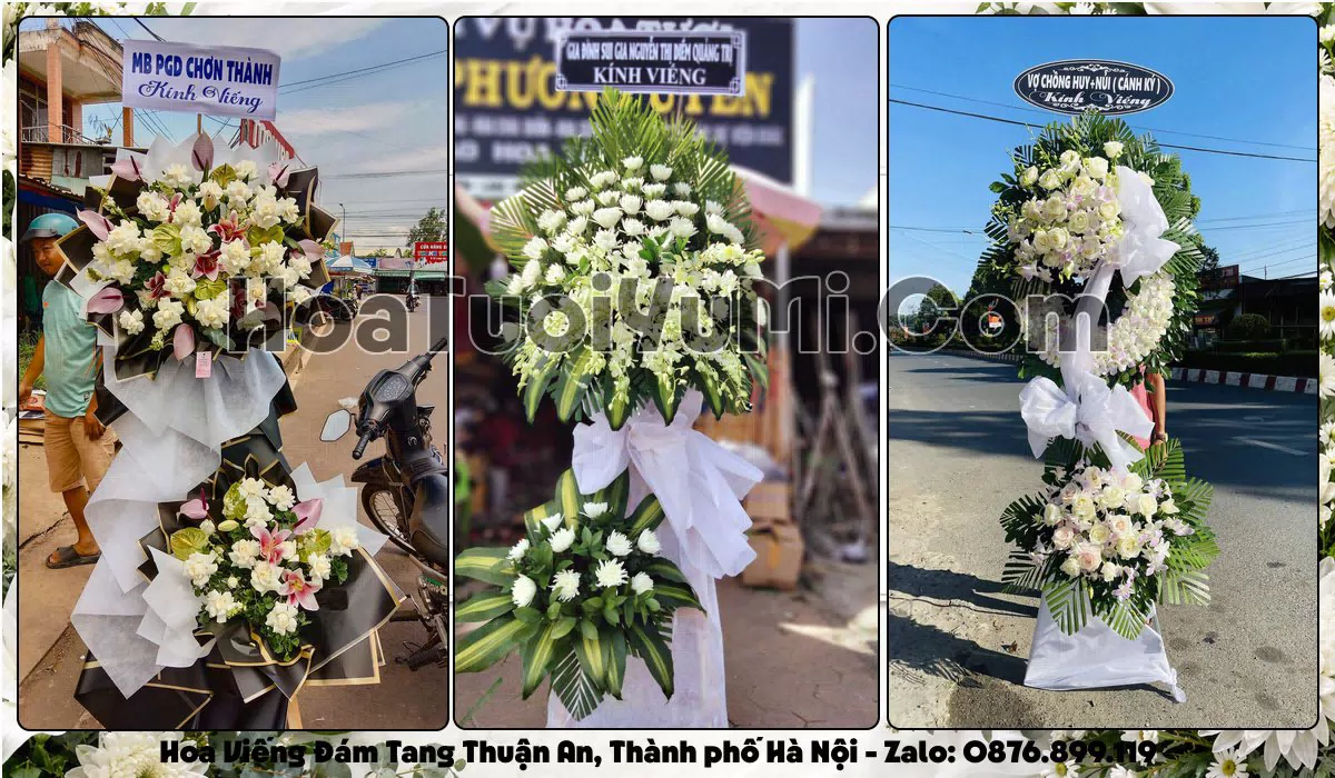 kệ hoa tang lễ giao tận nơi Xã Thuận An