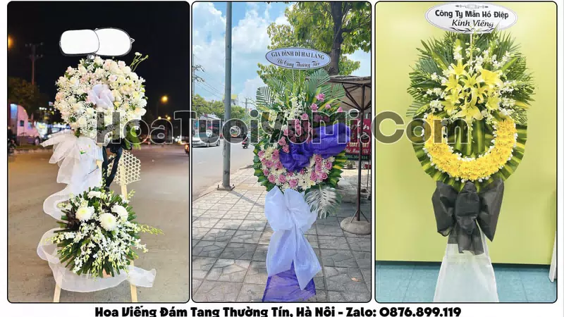Đặt Vòng Hoa Đám Tang Tại Xã Thường Tín, Thành phố Hà Nội