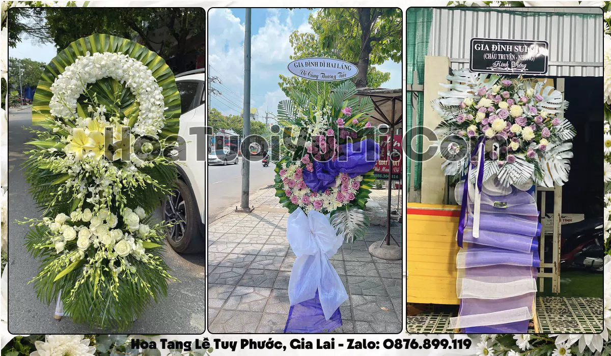 Kệ hoa tang lễ tại Xã Tuy Phước, Tỉnh Gia Lai