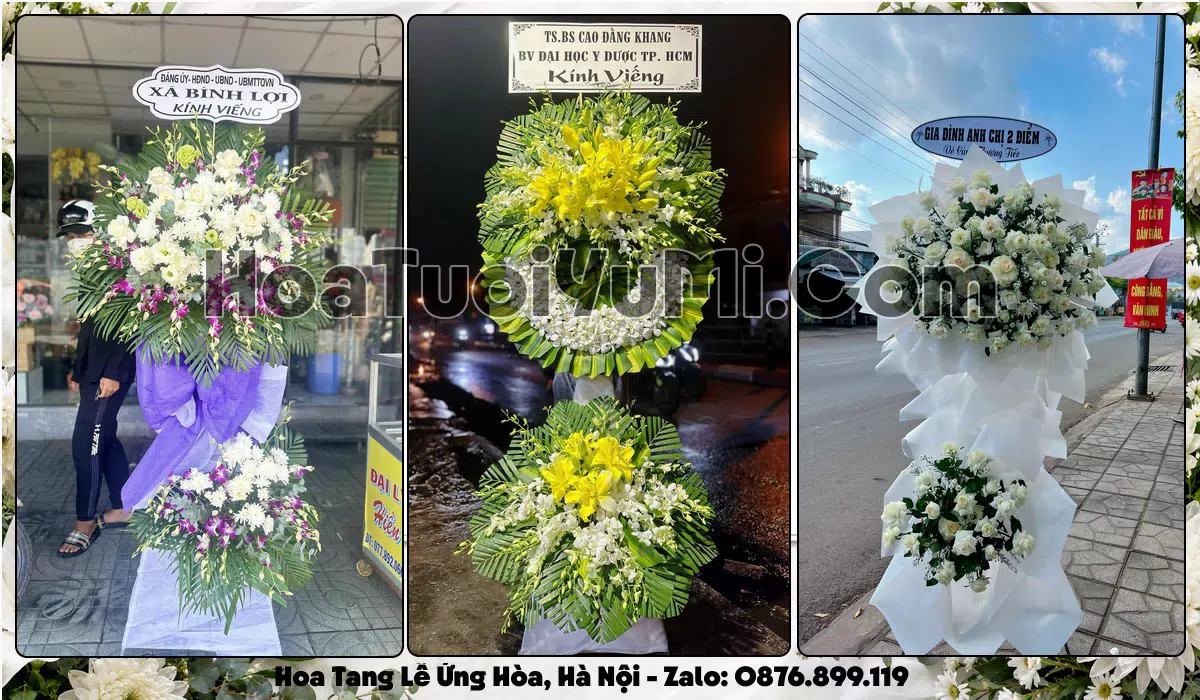 kệ hoa tang lễ giao tại Xã Ứng Hòa Hà Nội
