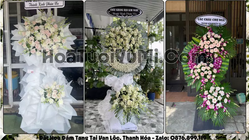 Đặt Vòng Hoa Đám Tang Tại Xã Vạn Lộc, Tỉnh Thanh Hóa