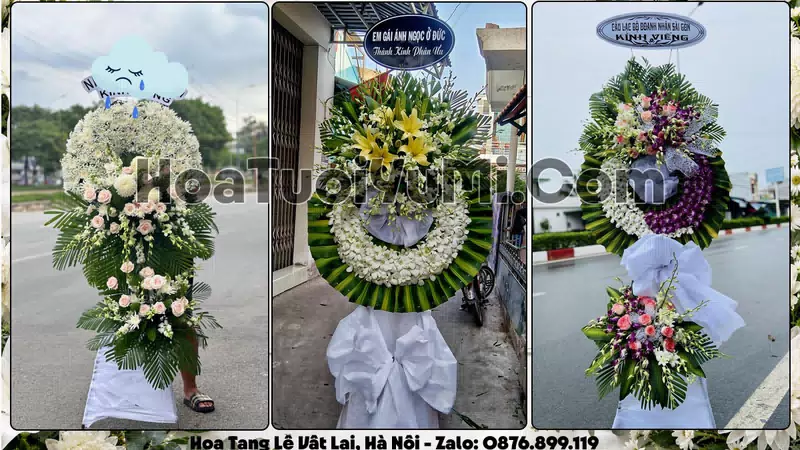 Đặt Vòng Hoa Đám Tang Tại Xã Vật Lại, Thành phố Hà Nội