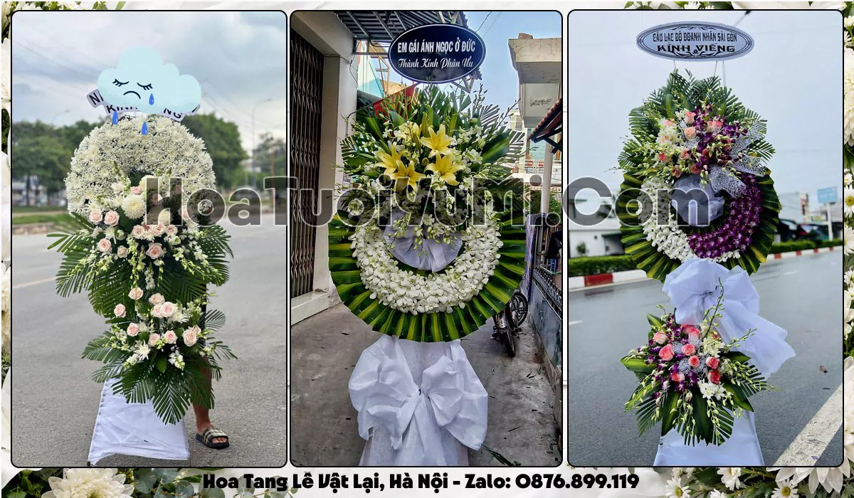Đặt Vòng Hoa Đám Tang Tại Xã Vật Lại, Thành phố Hà Nội