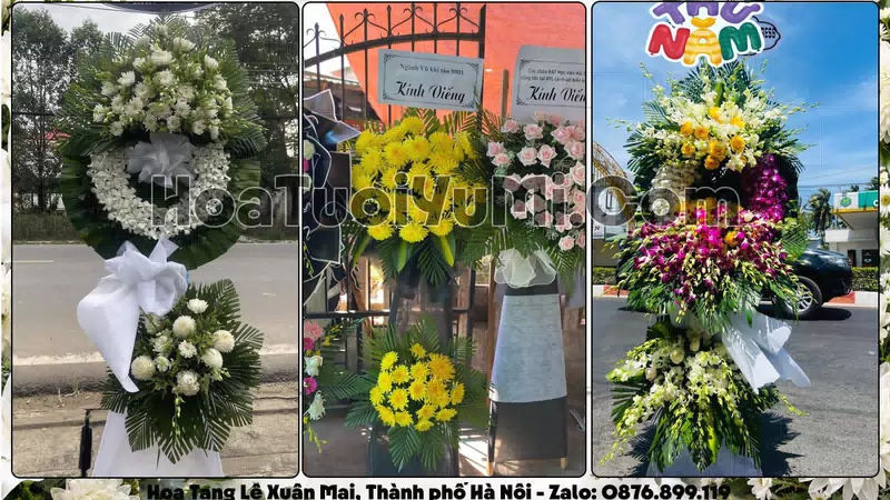 Đặt Vòng Hoa Đám Tang Tại Xã Xuân Mai, Thành phố Hà Nội