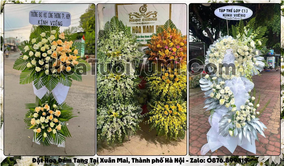 kệ hoa tang lễ Xã Xuân Mai Thành phố Hà Nội