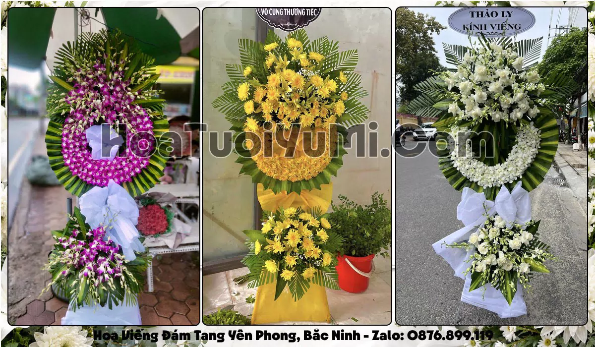 kệ hoa tang lễ giao tận nơi Xã Yên Phong Bắc Ninh